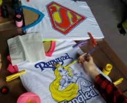 НОВИНКА! Майстер клас розмальовка футболки